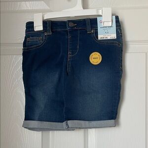 Cat & Jack Bermuda Shorts Dark Blue Denim Shorts